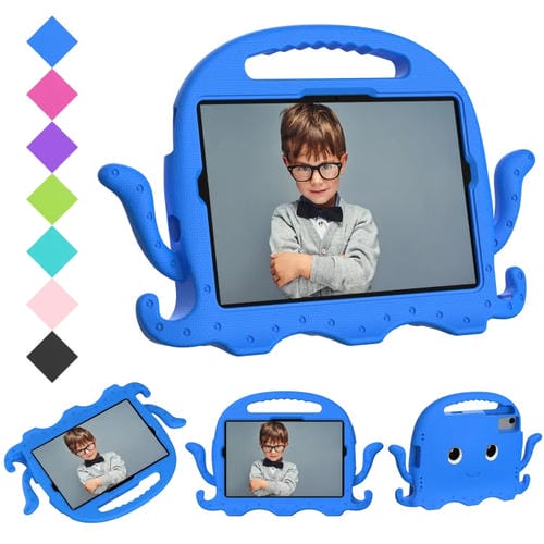 Funda híbrida Eva con correa para Tablet Samsung Galaxy Tab A9+ X210/X216/X218 (Azul)