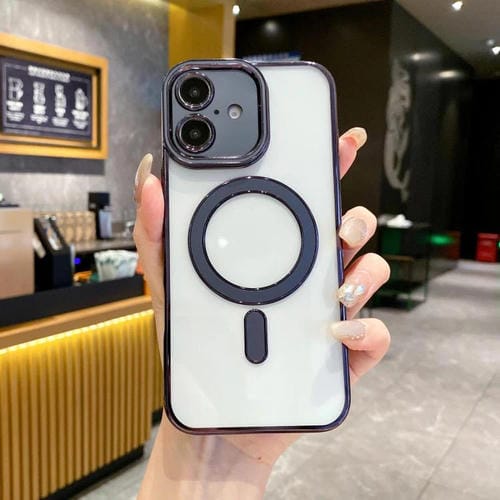 Funda de TPU Magsafe original de imitación para iPhone 17 (negra)