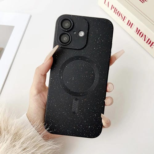 Funda para iPhone 16 Starry Sky TPU a Prueba de Golpes Magsafe (Negra)