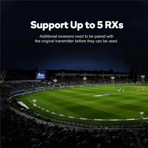 Transmisor y Receptor de Video HD 1080P Bovbox 081 Extensor HDMI Inalámbrico Alcance 400 m Enchufe Reino Unido