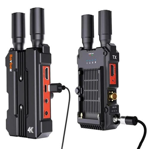 Extensor Inalámbrico 4K HD Bovbox 098 para Cámaras DSLR con Monitor de Video Interfaz Dual SDI HDMI (Enchufe AU)