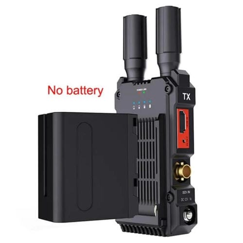 Extensor Inalámbrico 4K HD Bovbox 098 para Cámaras DSLR con Monitor de Video Interfaz Dual SDI HDMI (Enchufe AU)