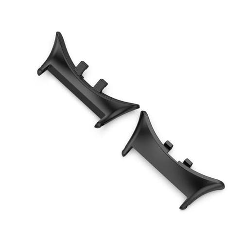 Stainless Steel Watch Strap Connectors 316 20mm for Vivo Watch5 (Black)