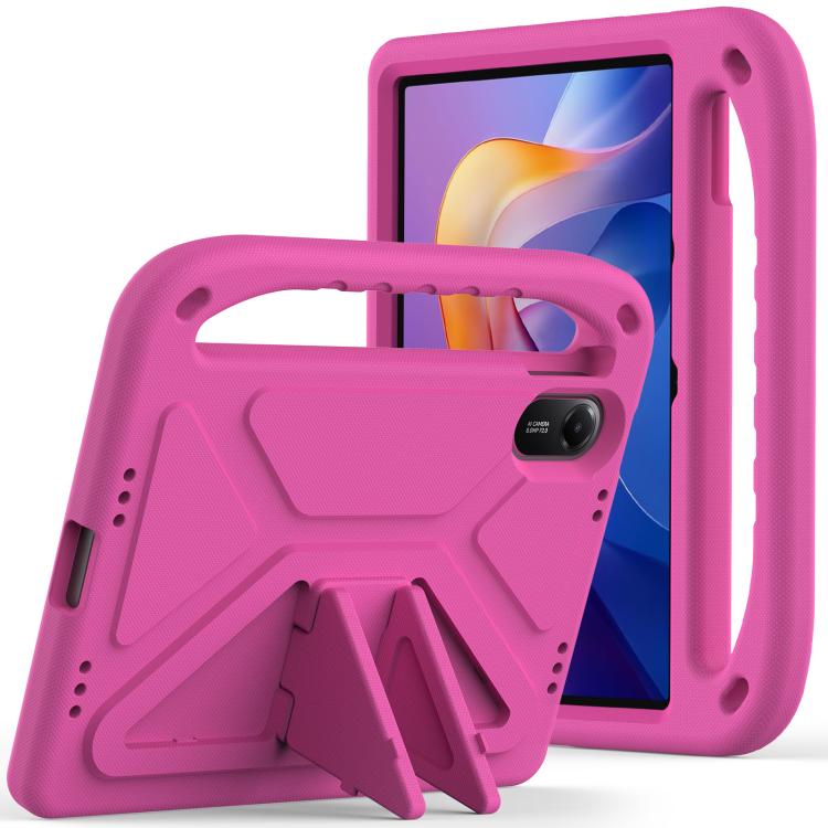 Funda de EVA a prueba de golpes con soporte para Xiaomi Redmi Pad 2 11 2025 (rosa)