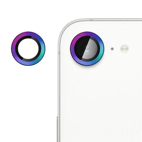 For iPhone 16e Kalebol No Flicker Ultra-Thin Individual Camera Lens Tempered Glass Film(Dazzling Colors)