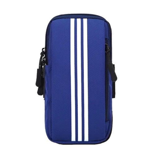 Bolsa de muñeca de fitness de la bolsa del brazo del teléfono móvil del teléfono móvil (azul)