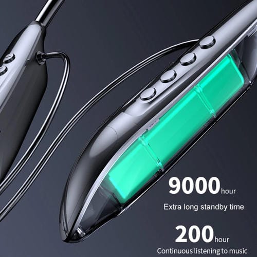 Auriculares Bluetooth M518P Para Correr Colgantes Cuello Modo Espera Prolongado (Azul)