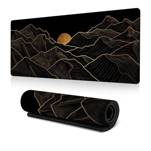 Alfombrilla de Ratón Big Wave 400 x 900 x 3 mm Goma Antideslizante para Juegos (N.º 32)