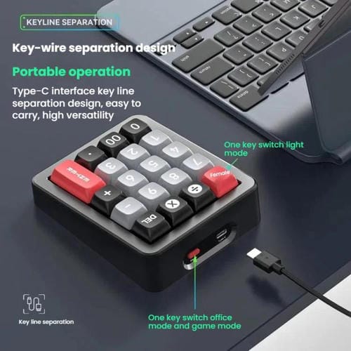 Teclado Mecánico Mini K812 Gasket Aleación de Aluminio RGB Intercambio En Caliente Personalizado (Blanco)