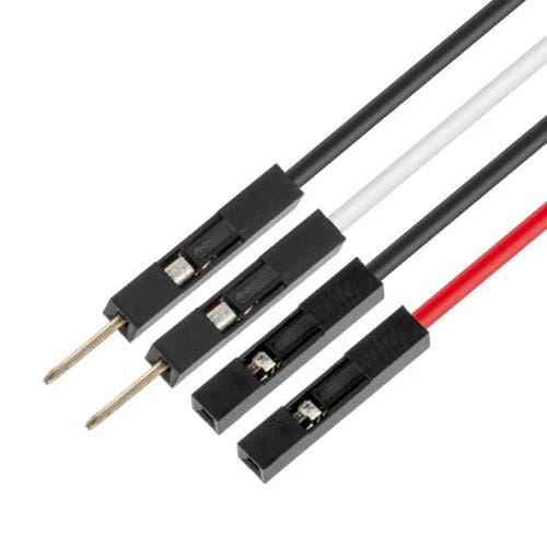 Cable Adaptador de Extensión de Prueba RF SMB Macho a Doble Dupont Macho RG316 0,3 m