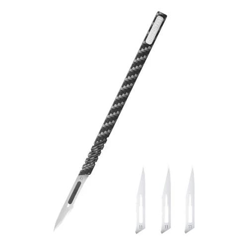 Mango coltello Universale QianLi TX01 in fibra di carbonio antistatica