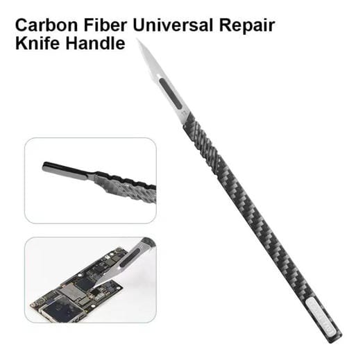 Mango coltello Universale QianLi TX01 in fibra di carbonio antistatica