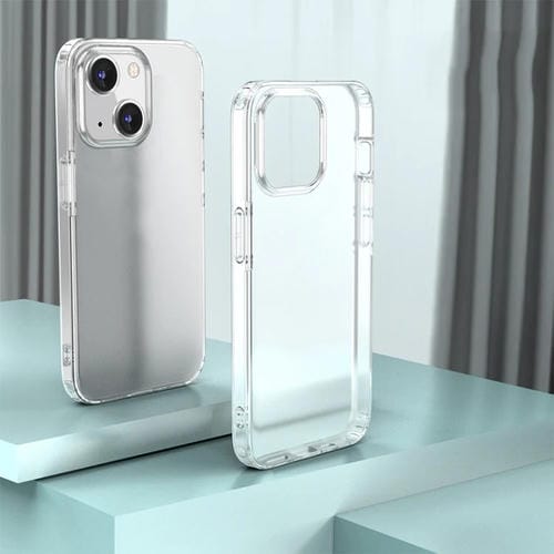 Para iPhone 15 Armor Frosted Phone Case (TranslĂșcido) - MOVILSTORE
