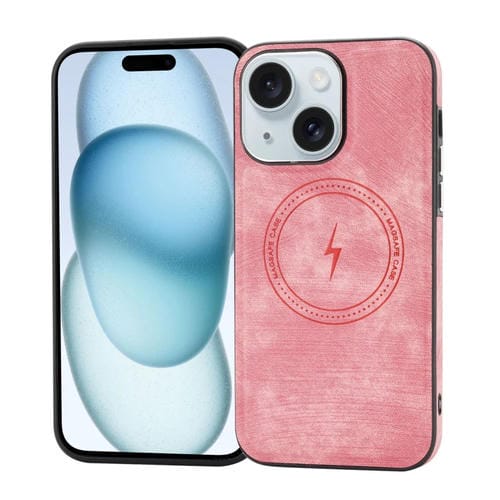 Para iPhone 15 Funda de Cuero Lateral Magsafe para TelĂ©fono (PĂșrpura Oscuro) - MOVILSTORE