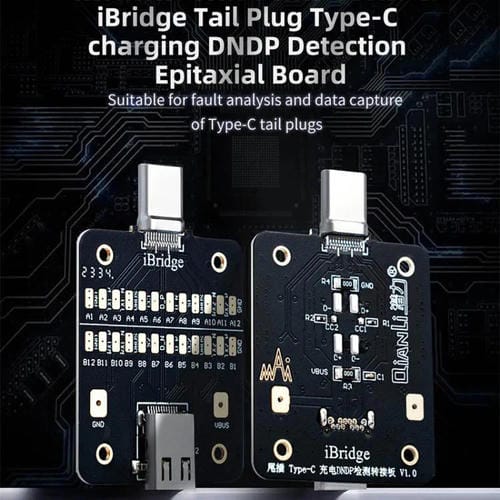 Plaque de détection DNDP Charge iBridge QianLi 8 broches