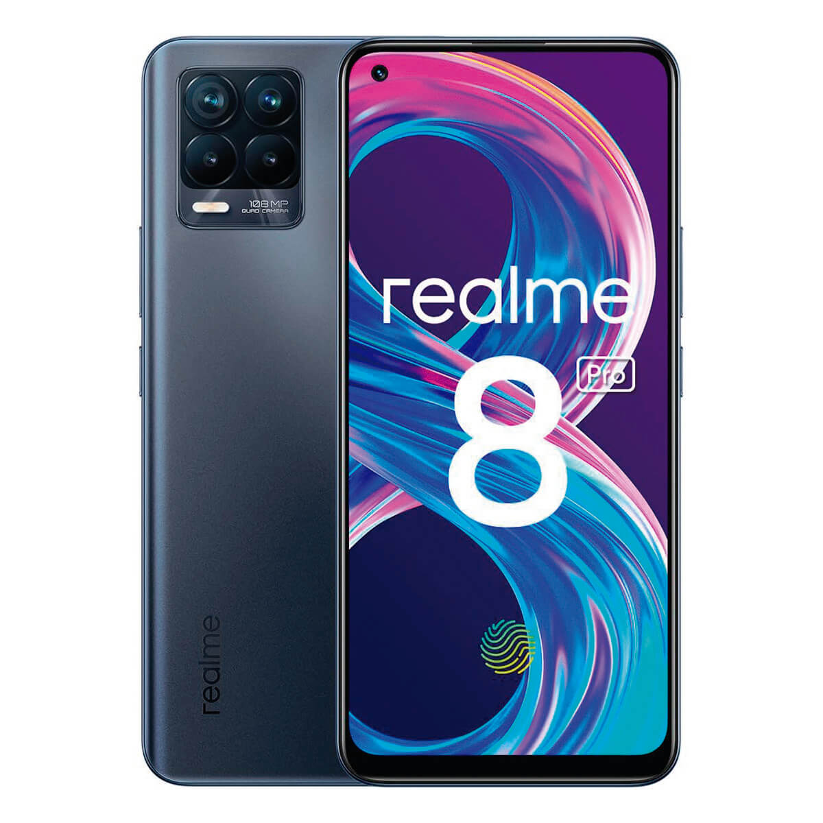 Realme 8 Pro 8GB/128GB Schwarz RMX3081