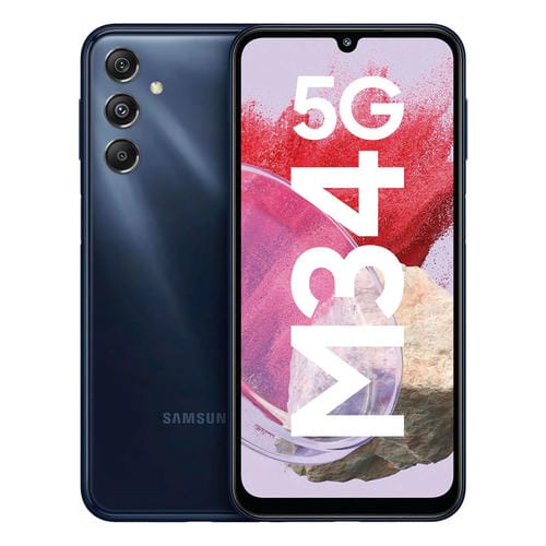 Samsung Galaxy M34 5G 6Gb/128Gb Azul Medianoche (Midnight Blue) Dual SIM M346 - MOVILSTORE