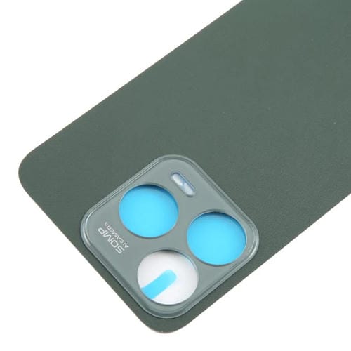 Back Battery Cover in Leather with Adhesive for ZTE Blade V70