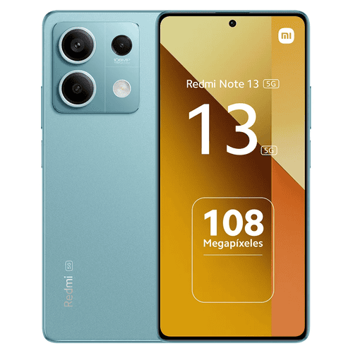 Xiaomi Redmi Note 13 5G 8Gb/256Gb Verde Turquesa (Ocean Teal) Dual SIM - MOVILSTORE