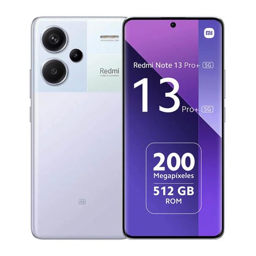 Xiaomi Redmi Note 13 Pro+ 5G 12Gb/512Gb Morado (Aurora Purple) Dual SIM - MOVILSTORE