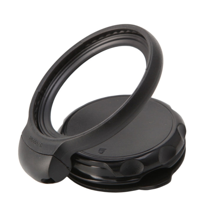 Para Tomtom One V4 Rotation Soporte para Gps con Ventosa Ajustable y Plegable para Automóvil (Negro)