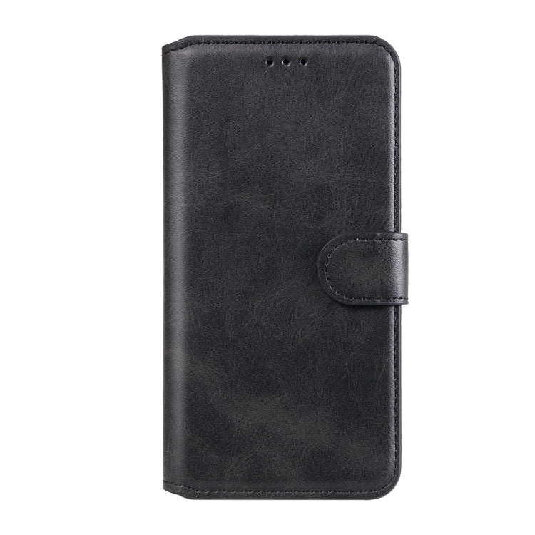 Para Motorola Moto G 5G Plus Classic Calf Texture PU + TPU Funda de cuero con tapa horizontal, con soporte, ranuras para tarjetas y billetera (Negro)