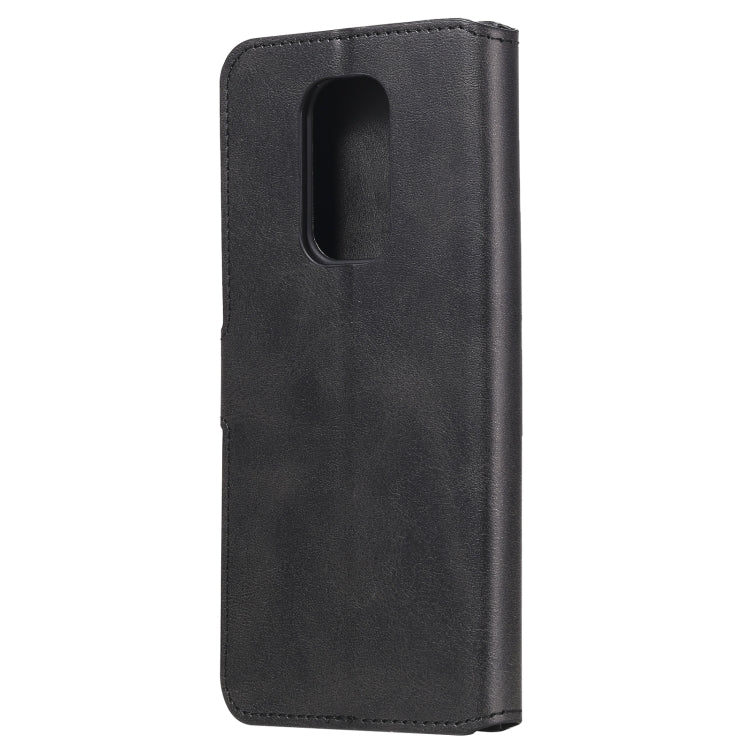 Para Motorola Moto G9 Play Classic Calf Texture PU + TPU Funda de cuero con tapa horizontal, con soporte, ranuras para tarjetas y billetera (Negro)