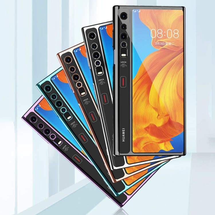 Para Huawei Mate XS TPU + Funda protectora de placas (Plata)