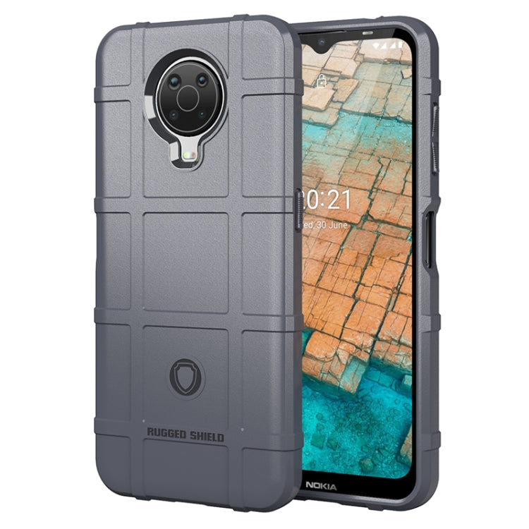 Para Nokia G10 Cobertura completa TPU a prueba de choques (gris)