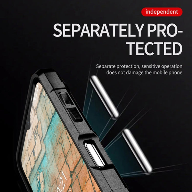 Para Nokia G10 Cobertura completa TPU a prueba de choques (gris)