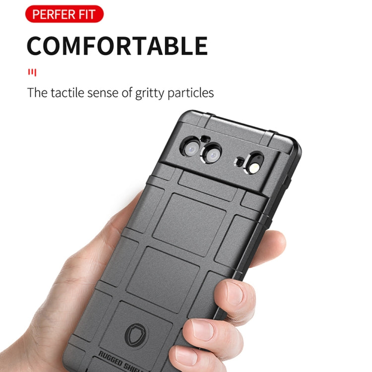 Para Google Pixel 6 Cobertura completa Caso TPU a prueba de choques (verde)