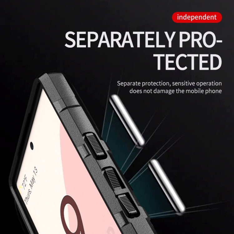 Para Google Pixel 6 Cobertura completa Caso TPU a prueba de choques (verde)