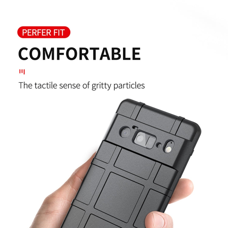 Para Google Pixel 6 Pro Completo Cobertura TPU a prueba de choques (Negro)