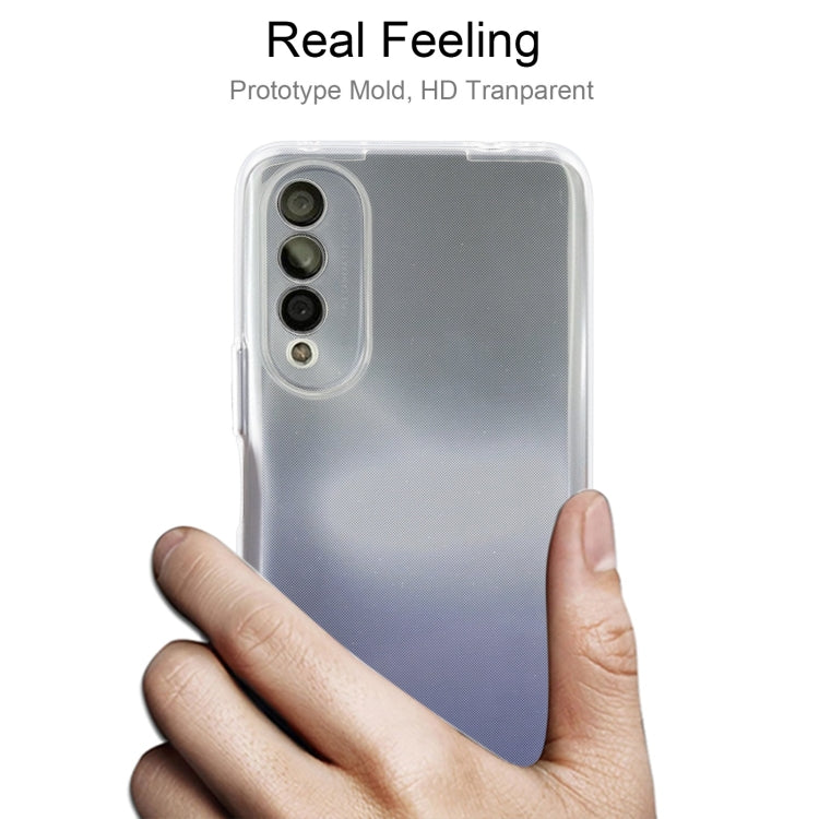 Para Honor X20 SE 0.75mm Funda protectora suave TPU transparente ultra delgada