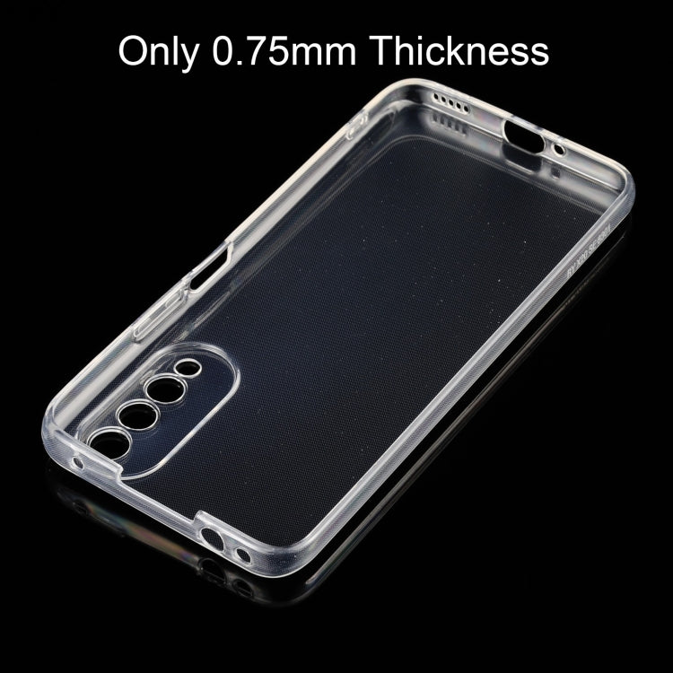 Para Honor X20 SE 0.75mm Funda protectora suave TPU transparente ultra delgada