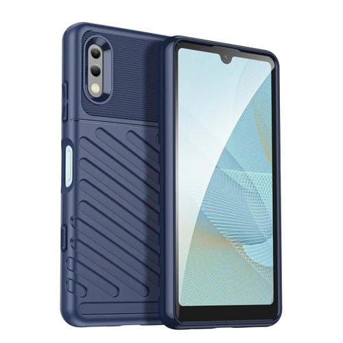 Para Sony Xperia Ace II Thunderbolt Funda de teléfono inteligente a prueba de golpes (azul)