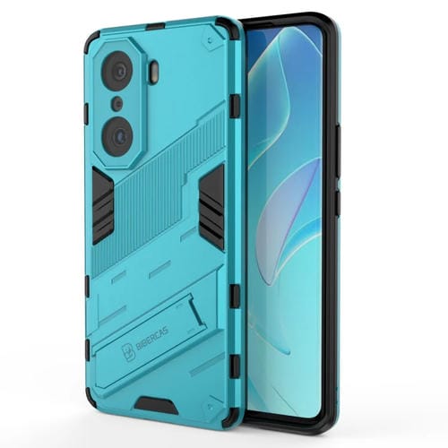Funda Telefónica Honor 60 Pro Punk Armor 2 en 1 PC + TPU (Azul)