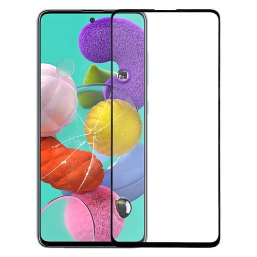 Frontbildschirm Samsung Galaxy A51 Glaslinse Außen mit Transparentem OCA-Klebstoff