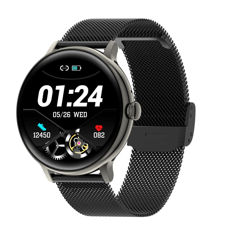 Reloj Smart Q71 Pro 1.28 Pulgadas TFT Pantalla Strap, Bluetooth Call, Recordatorio Ciclo Menstrual (Negro)