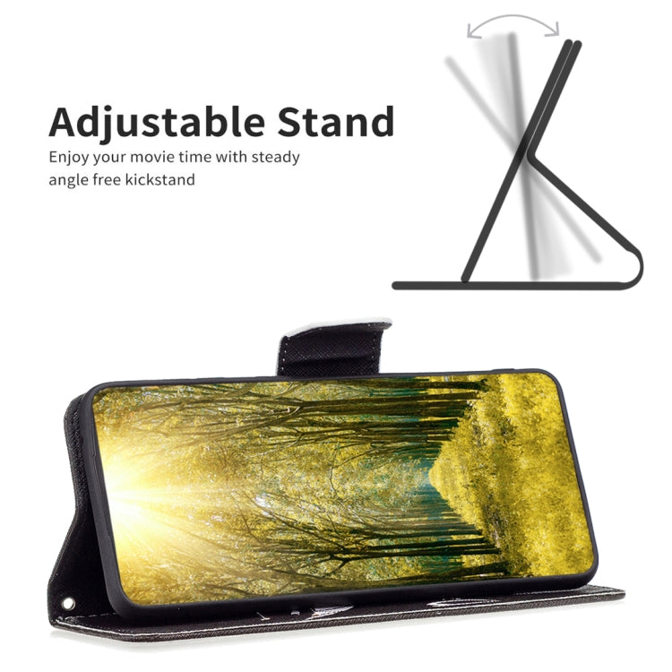 Para Infinix Zero X Neo Drawing Pattern Fase de cuero (Smirk)