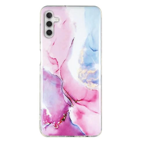 Para Samsung Galaxy A13 5G IMD Marble Pattern TPU Funda para teléfono (rosa azul)