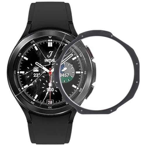 Pantalla Frontal Samsung Galaxy Watch 4 Classic 46mm SM-R890 Lente de Vidrio Exterior (Negro)