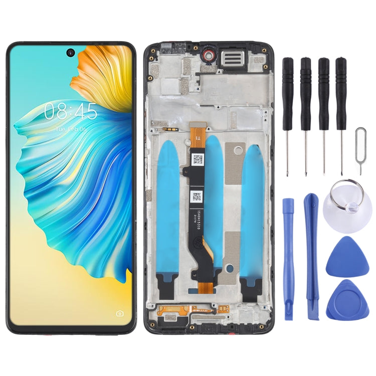 Schermo Intero con Cornice per Tecno Camon 17 Pro