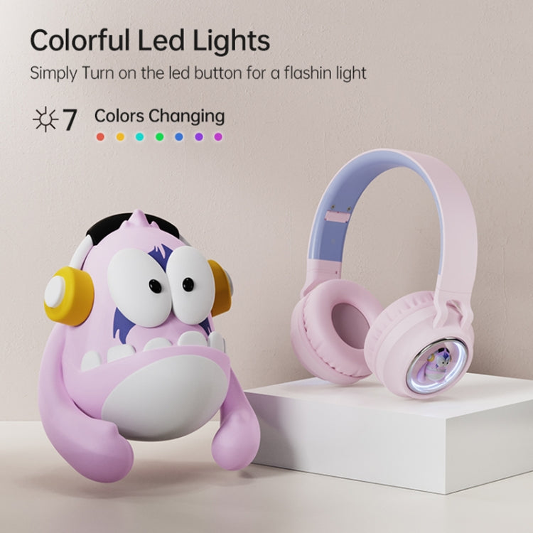 Auriculares Over-Ear Monster Kids Q1 Bluetooth (Rosa)