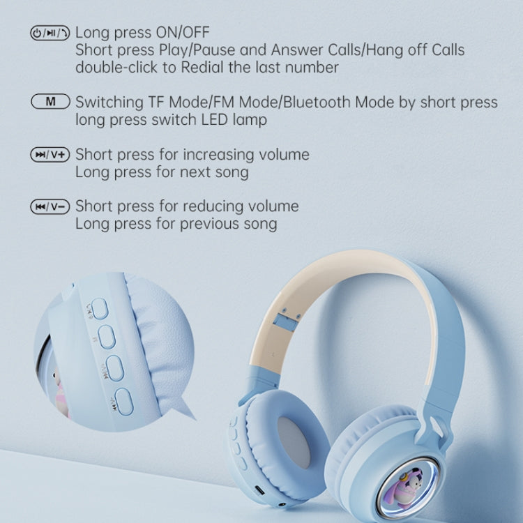 Auriculares Over-Ear Monster Kids Q1 Bluetooth (Rosa)