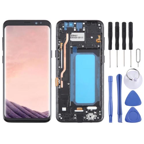 Pantalla TFT Completa Samsung Galaxy S8+ SM-G955 con Marco (Negro)