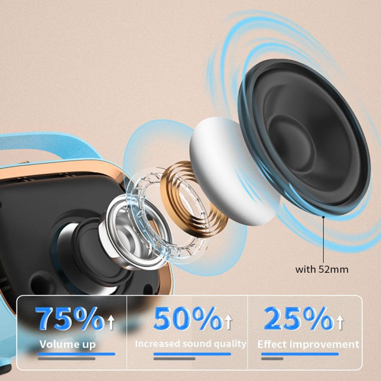 Micrófono Inalámbrico Newrixing Nr138W TWS Reducción de Ruido Altavoz Bluetooth Portátil (Verde)