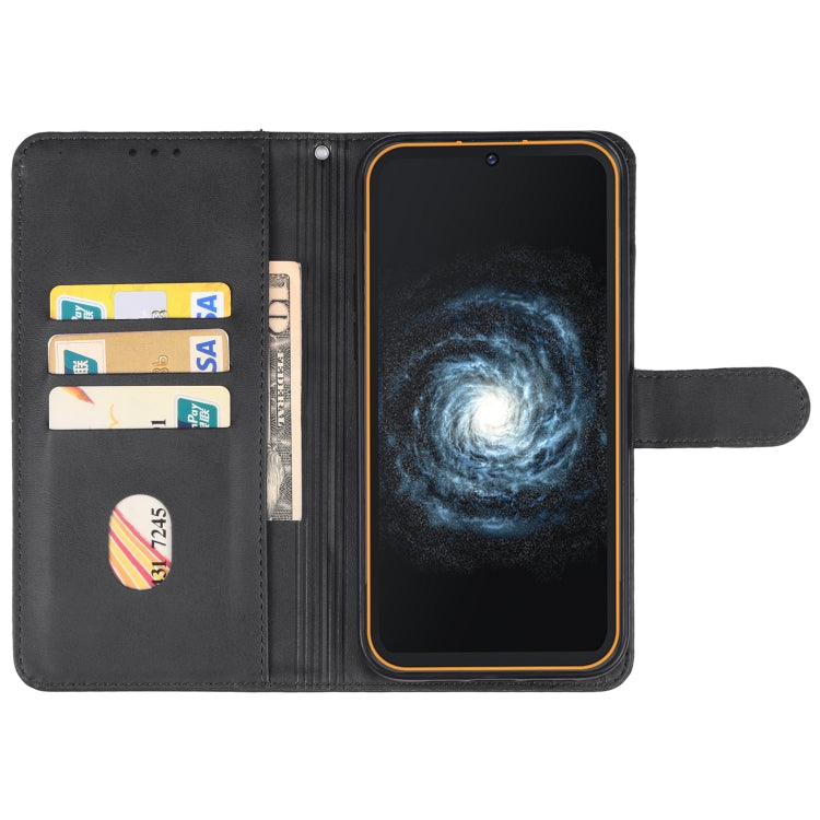 Funda de Cuero para Cubot Kingkong 6 Teléfono (Negro)
