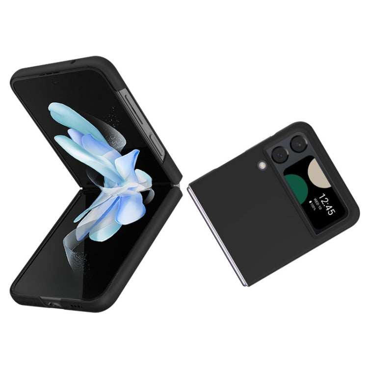 Para Samsung Galaxy Z Flip4 5G IMAK JS-2 Series Estuche colorido para PC (Negro)