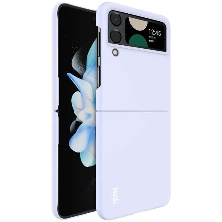 Para Samsung Galaxy Z Flip4 5G IMAK JS-2 Series Estuche colorido para PC (Púrpura)